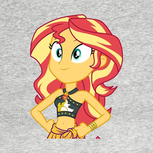 Beach Sunset Shimmer 4 by CloudyGlow